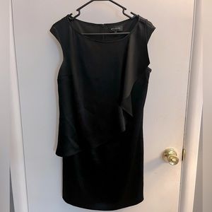 St. John black cocktail dress